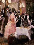 Akseli Gallen-Kallela After the Opera Ball painting